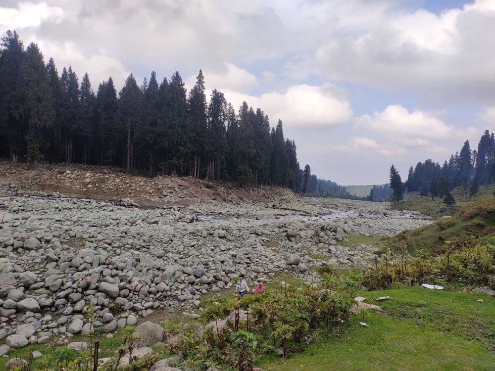 View of Bodpathri Trek