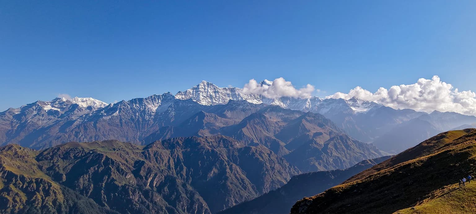 View of Aancha Top Trek