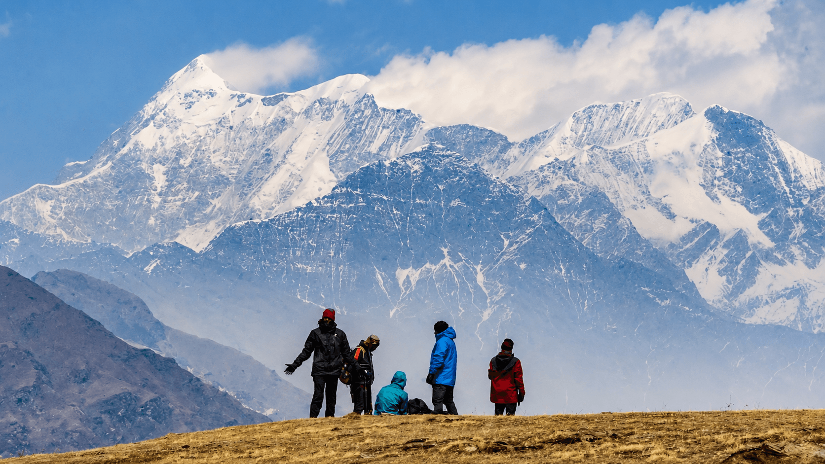 View of Ali Bedni Bugyal Trek