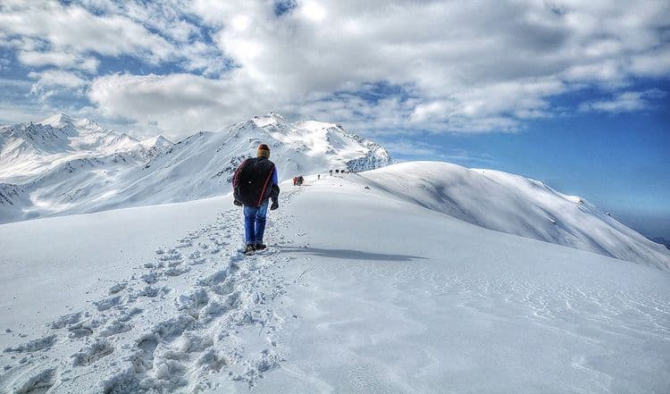View of Bali Pass Trek
