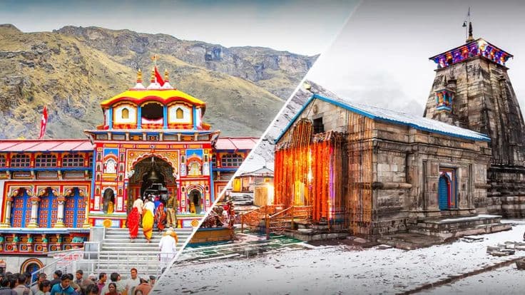 View of Do Dham Yatra