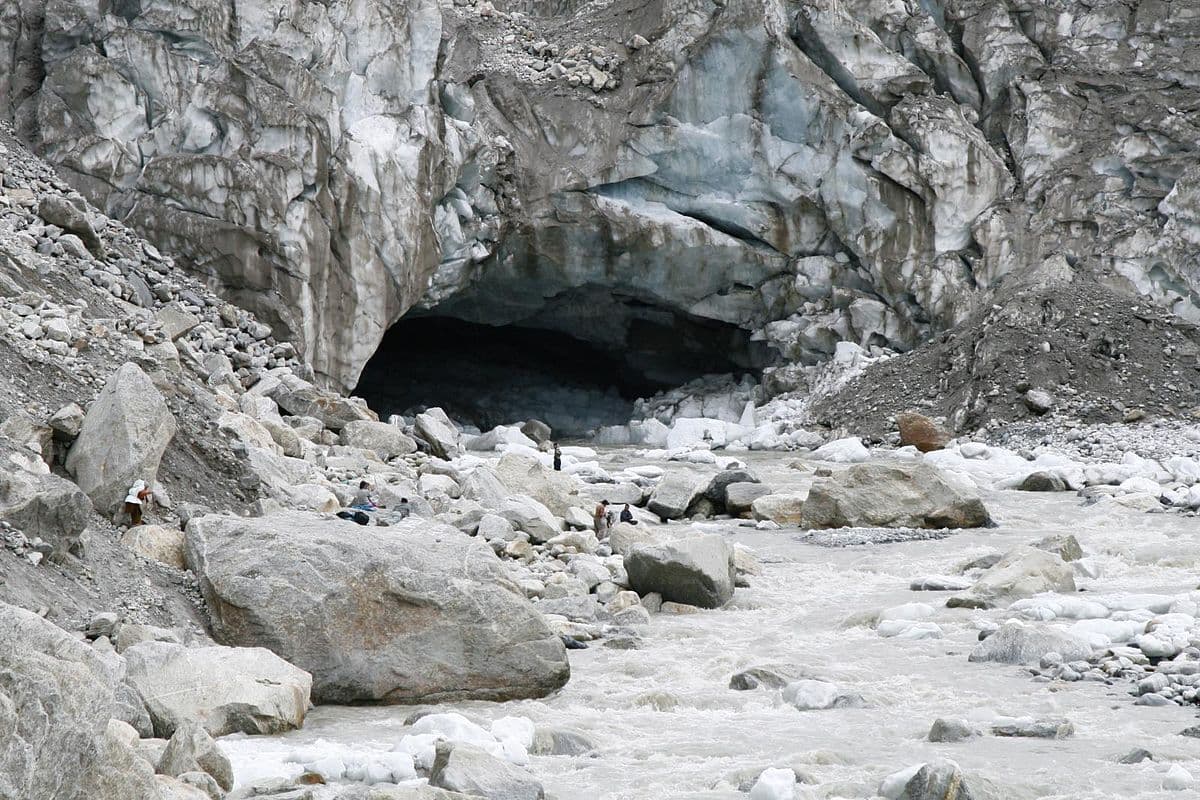 View of Gaumukh Gangotri Trek