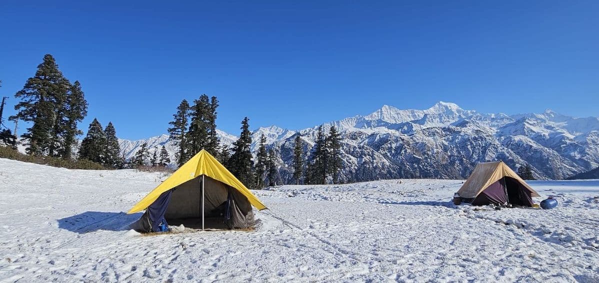 View of Gulabi Kantha Trek