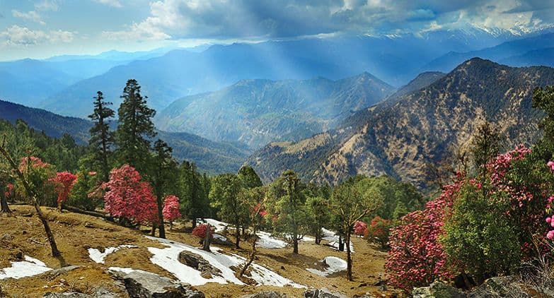 View of Nag Tibba Weekend Trek