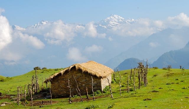 View of Panwali Kantha Trek